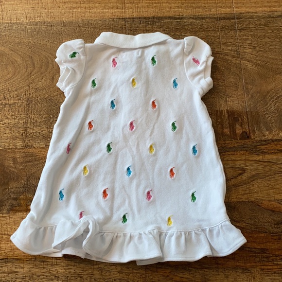 💖 Ralph Lauren Ruffled Polo Dress and Bloomer 👗 - Picture 5 of 9